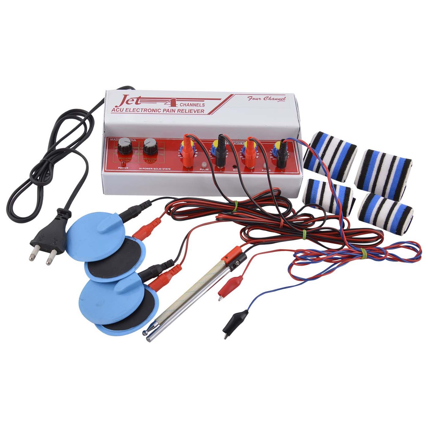 T.E.N.S. Stimulator 4 Channels-Jet Plus