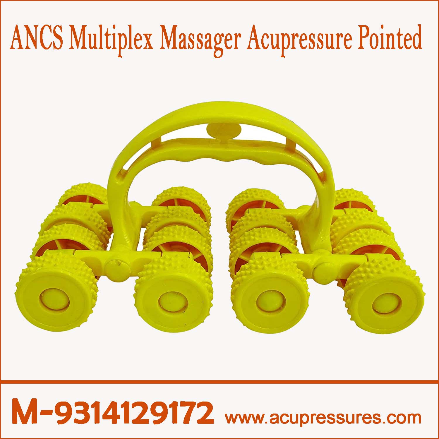 Acupressure Multiplex Massager-Pointed
