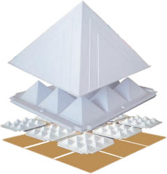Pyramid Set White-Max 9