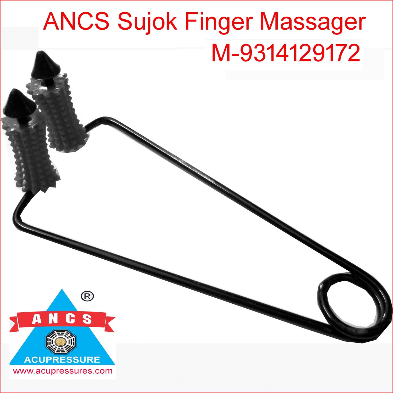 Sujok Finger Massager - Plastic