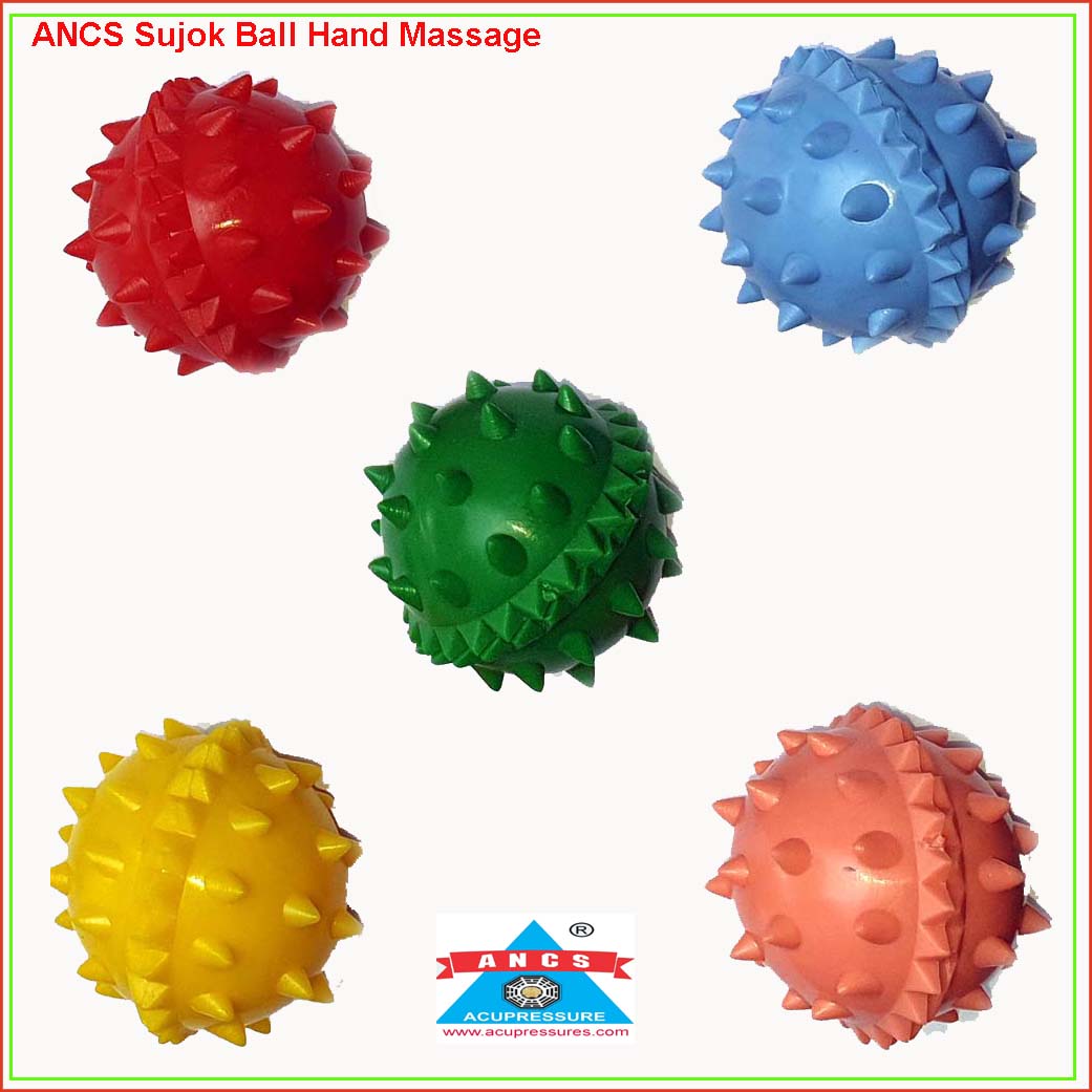 ANCS sujok hand massage ball color 1pc 