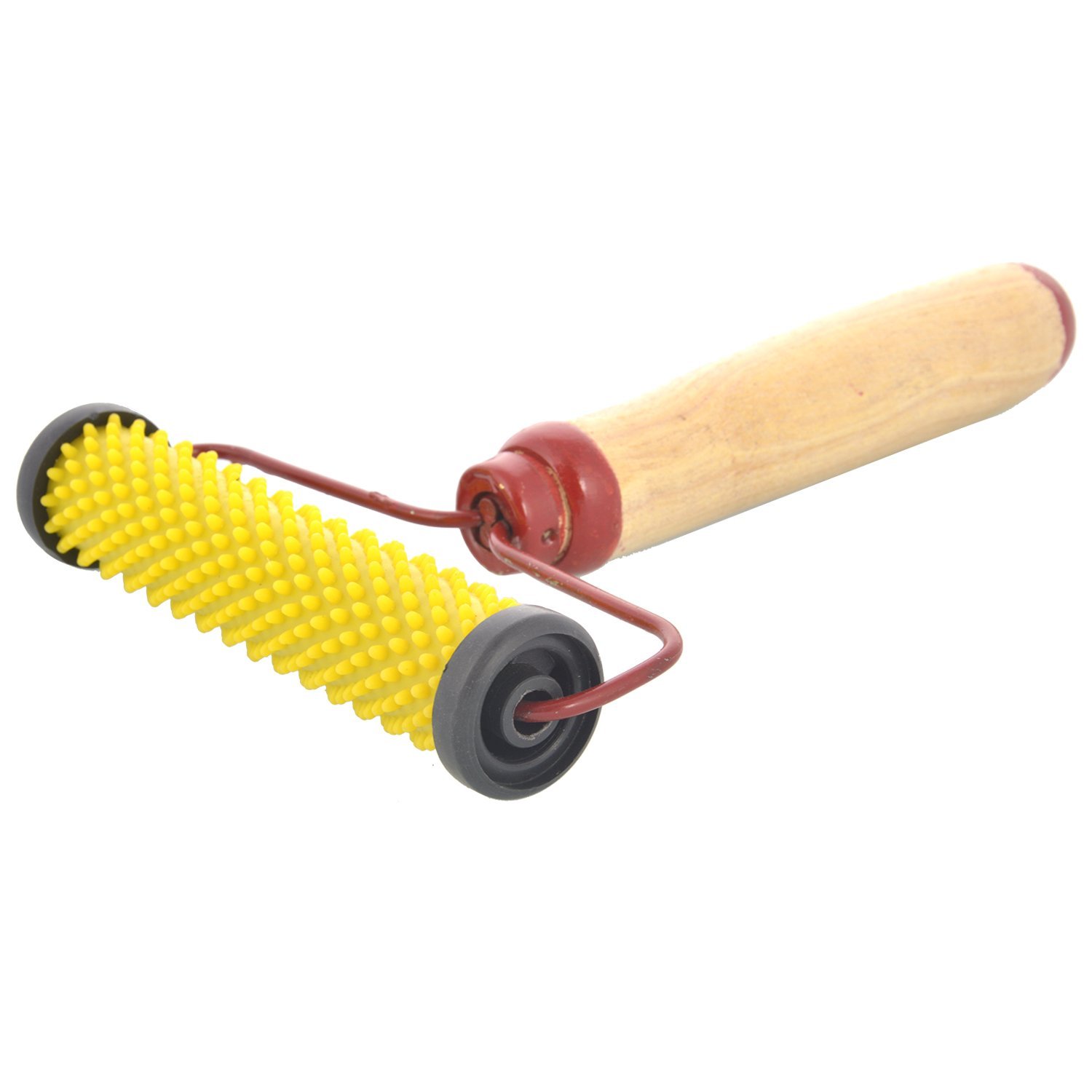 Acupressure roller handle soft  plastic  points 