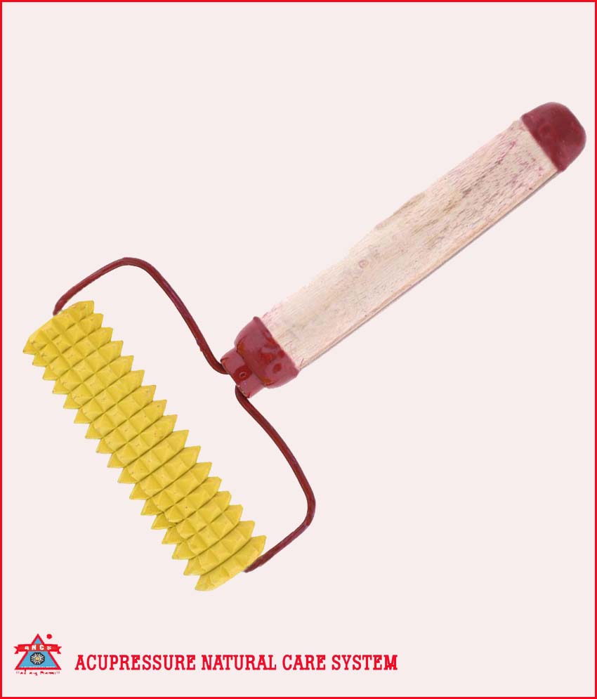 Acupressure Mini Roll Wooden