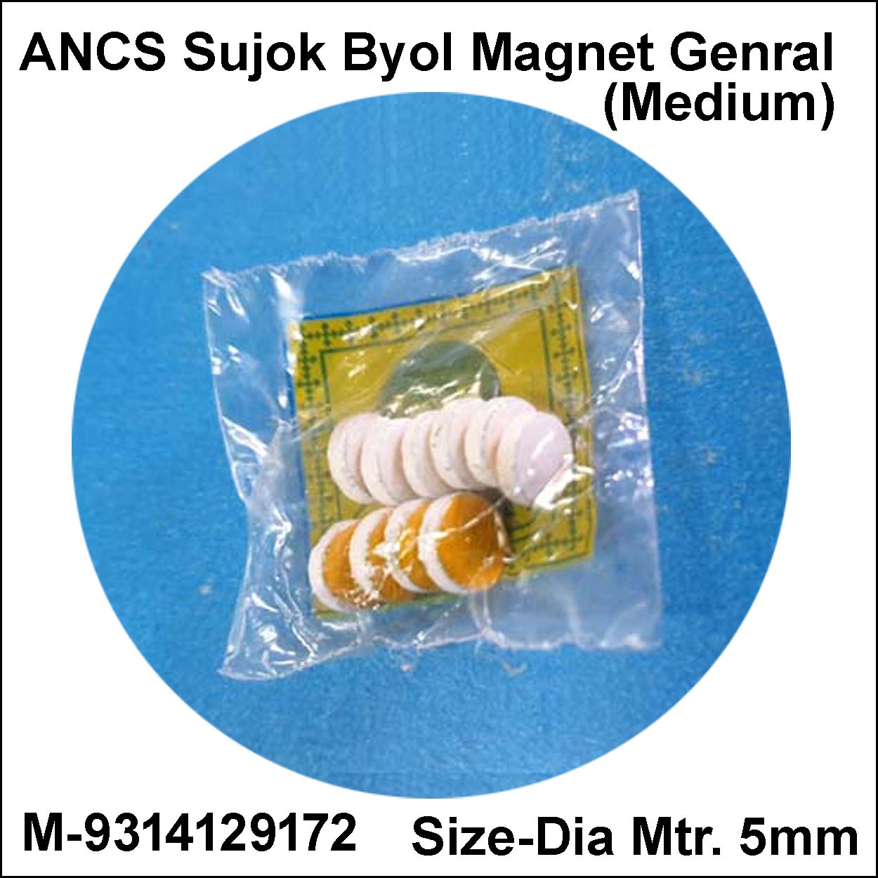 Sujok Byol Magnet Medium General (Set-10)