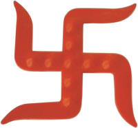 Manglam Swastik Round