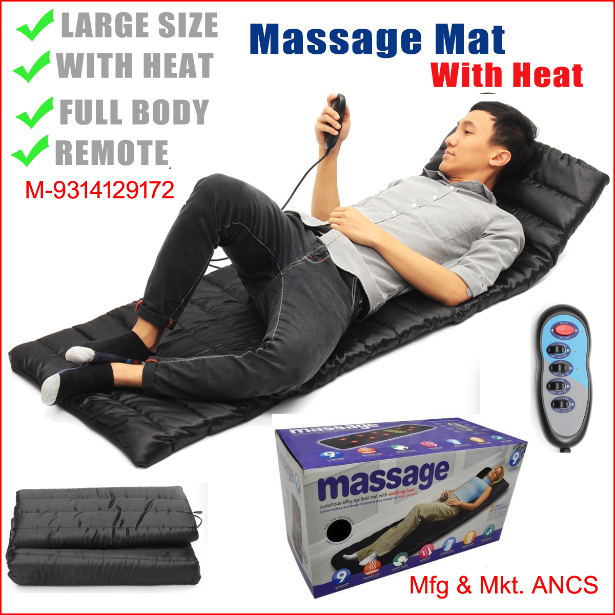 Massage Vib. Bed sheet
