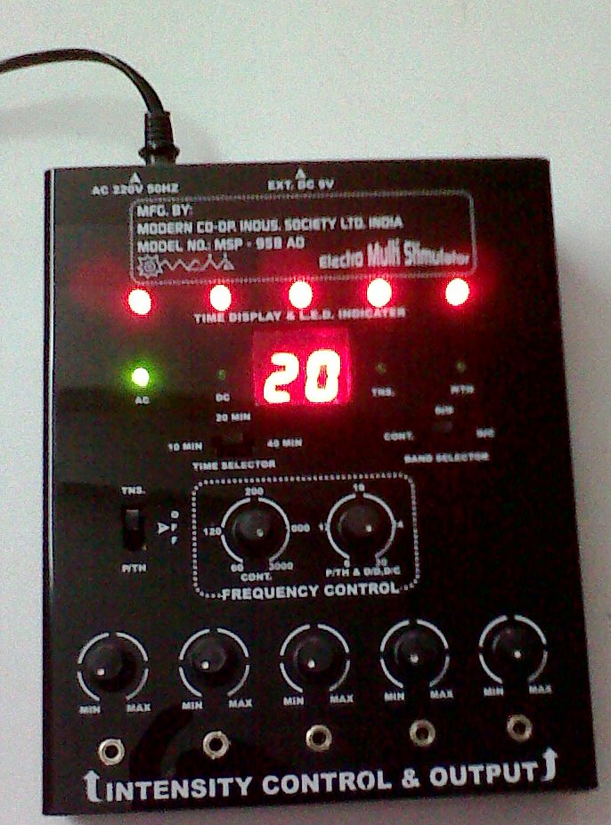 TENS Stimulator 5 Channel 958 Digital Kl