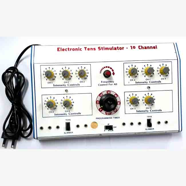 TENS 10 Channel Manual Timmer