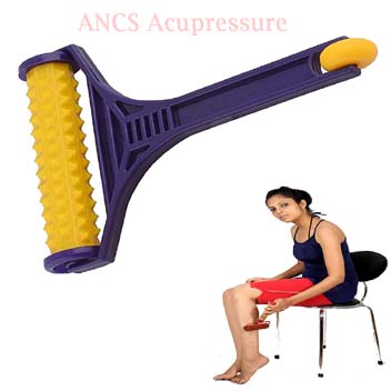 ANCS Acupressure roll with handle plastic 