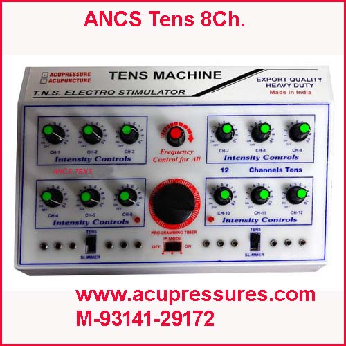 tens+continue+slimming stimulator machine 12 ch 
