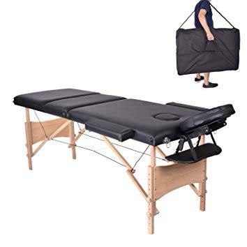 Massage Table Massage Bed Spa wooden 